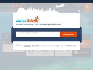Air Fast Tickets UK website