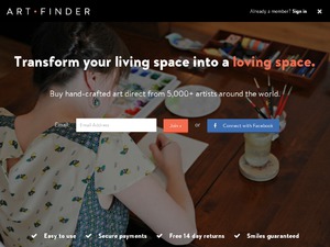 Artfinder website