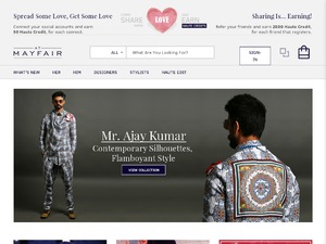 AtMayfair website