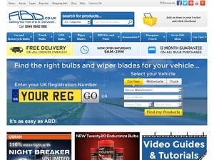 Autobulbsdirect website