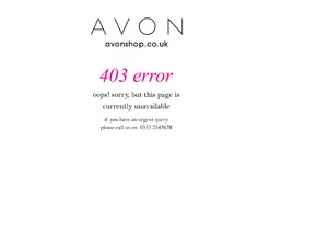 Avon website