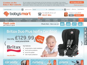 Babys Mart website
