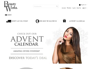 Beauty Works Online website