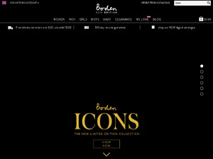 Boden website