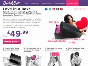 Boink Box website
