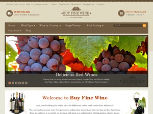 Buy Fine Wine website