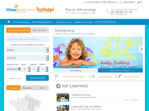 Campings Village-Center website