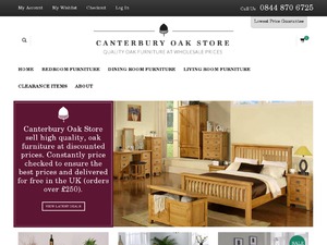 Canterbury Oak website