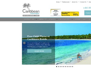 Caribbean Unpackaged website