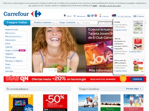 Carrefour website