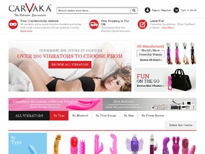 Carvaka Sex Toys website