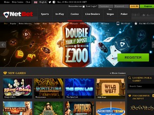 Netbet Casino website