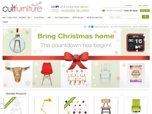 Cult Furniture website