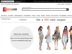 dresslink.com website
