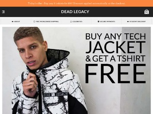 Dead Legacy website