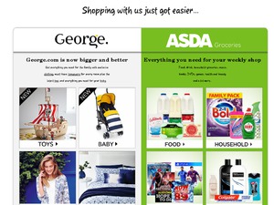 Asda Entertainment website