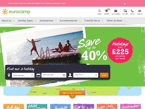 KeyCamp Holidays website