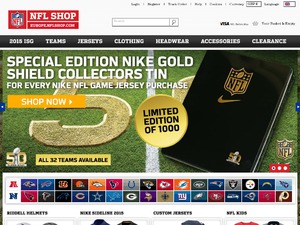 NFL Europe Shop website