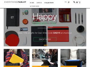 Everything Tablet website