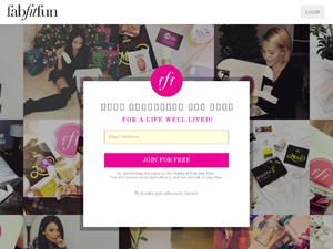 Fab Fit Fun US website