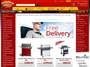 Flaming Barbecues website