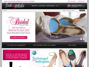 Foot Petals website