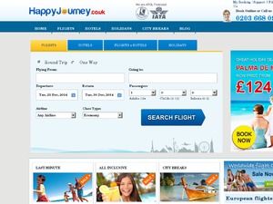 Happy Journey website