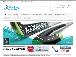 Hockey Factory Shop website