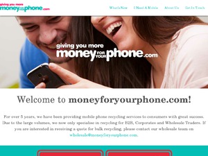 Money For Your Phone website