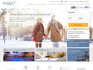 Hyatt Corporation UK website