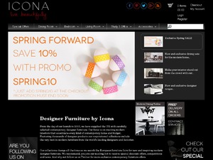 Icona Furniture website