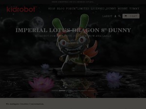 Kidrobot website