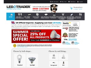 LED Trader website