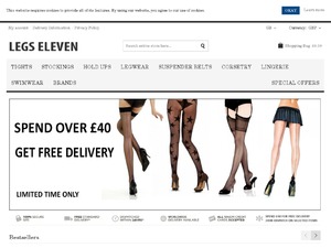 Legs Eleven Hosiery website