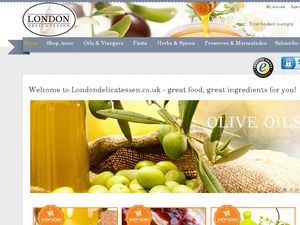 London Delicatessen website