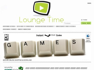 Lounge Time website