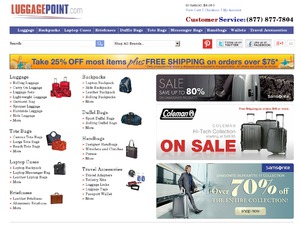 LuggagePoint.com website