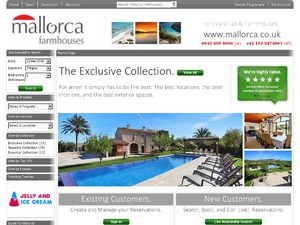 Mallorca farmhouses website