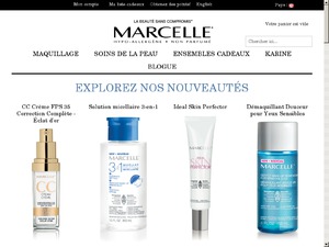 Marcelle (Canada) website