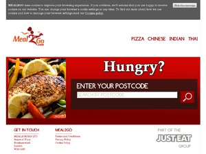 Meal2Go website