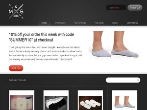 MoccSocks website