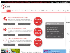 2Gether Motor Breakdown website