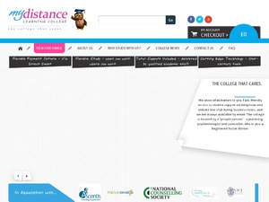 My Distance Learning College website