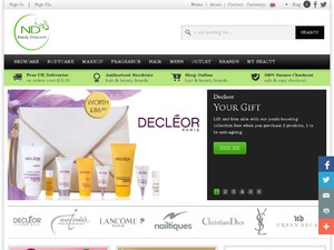 ND Beauty Shop website