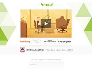 eToro.com website