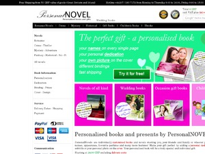 Personal Novel website