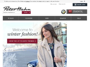 Peter Hahn UK - Fashion and top clothing labels website