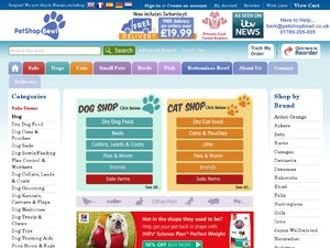 PetShopBowl.co.uk website