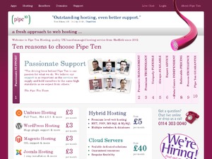 Pipe Ten website