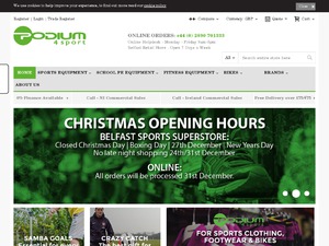 Podium4Sport website